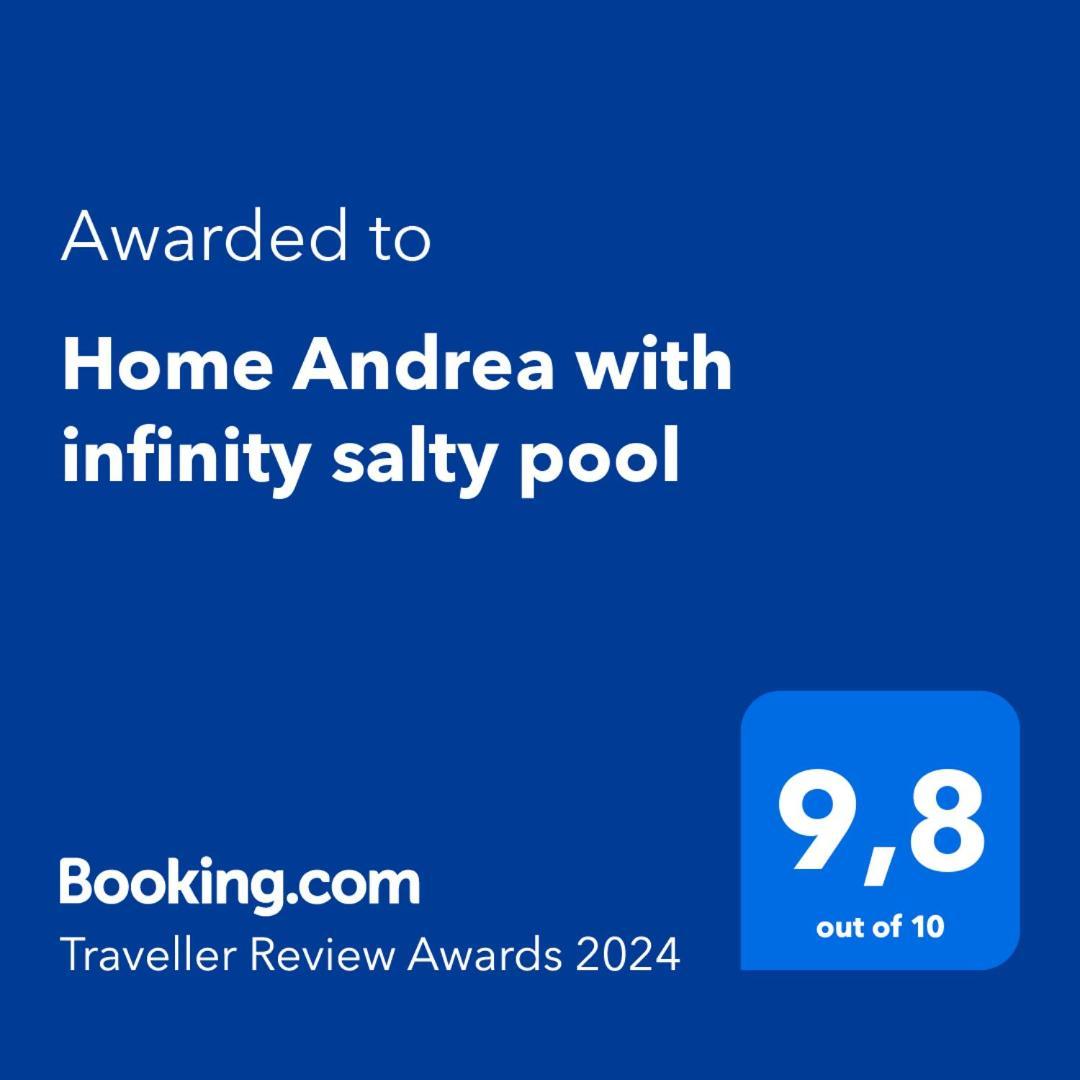 Home Andrea With Infinity Salty Pool Roč Dış mekan fotoğraf