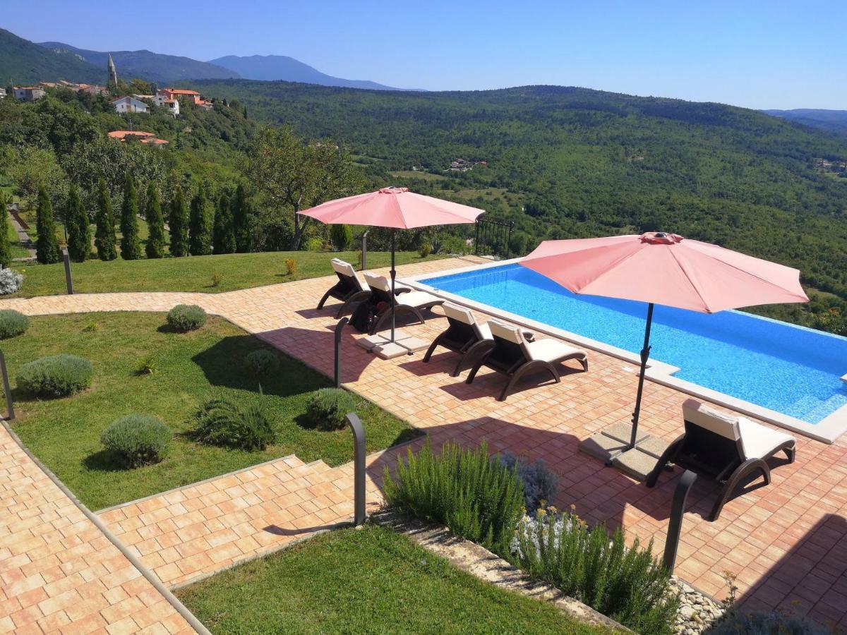 Home Andrea With Infinity Salty Pool Roč Dış mekan fotoğraf